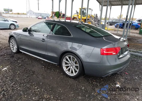 2016 Audi A5 2.0T Premium z USA, uszkodzony, nr VIN WAUM2AFR8GA025625